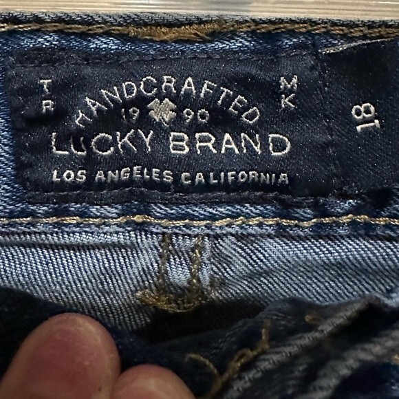 Lucky brand classic straight blue jeans - Picture 2 of 7